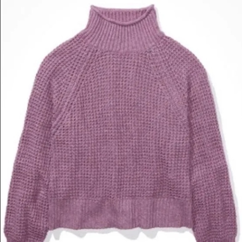American Eagle Dreamspun Mock Neck Sweater - XS